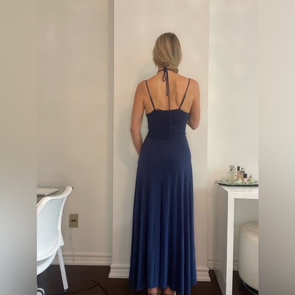 ALC Kaylyn Jersey maxi-dress Riviera - Picture 3 of 7